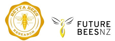 Betta Bees Research and Future Bees NZ Logos